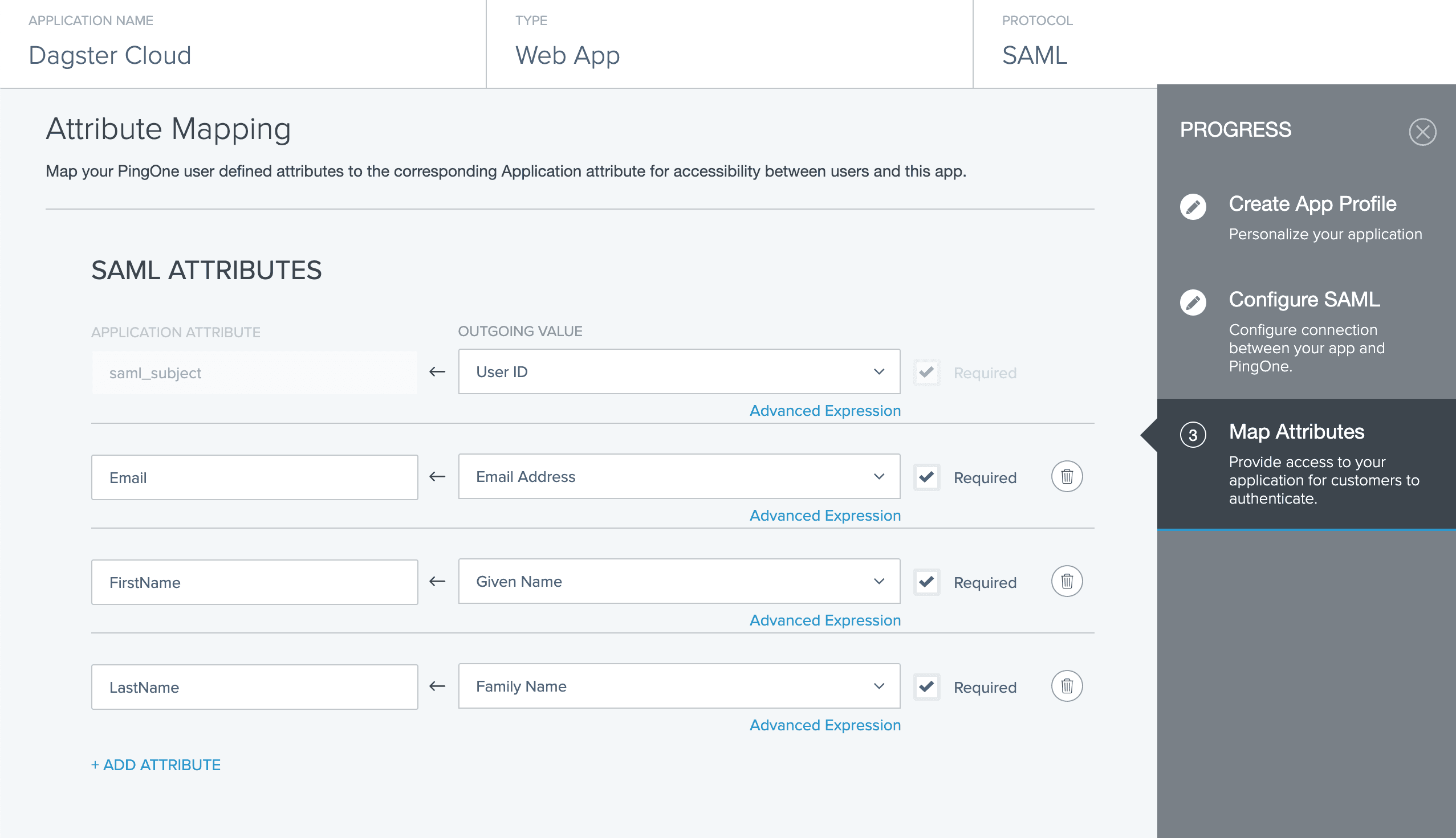 Attribute Mapping